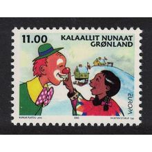 Greenland Europa Circus 2002 MNH SG#414