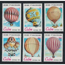 Caribic Bicentenary of Manned Flight 6v 1983 MNH SG#2882-2887