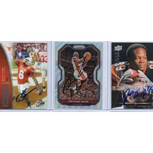 Autographed 3 Card Lot with Dwyane Wade Signed Nice