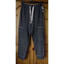 Zumba Mo' Fun French Terry Sweatpants 100% Cotton Sew Black S