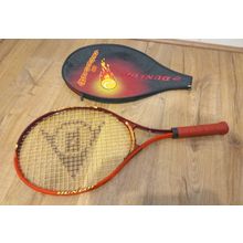 Dunlop Firepower 25 Tennis Racket Cover Red/Yellow/Black [Lovely Condition] 25"