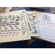 ICOLLECTZONE Huge Iceland Collection mint used hinged (COL703)