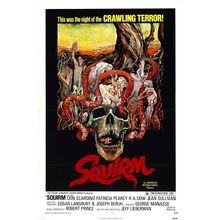 Squirm 01 Poster Canvas Movie Film Print A0 A1 A2 A3 A4 A5 A6 Art Wall Decoratio