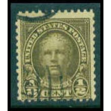 Used 653 1/2c Nathan Hale Average M10286