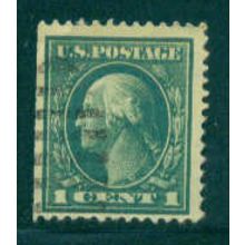 Used 405 1c George Washington Fine BPS A08688