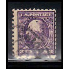 Used 464 3c George Washington Average Plus Perf Initials K3694