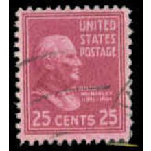 Used 829 25c William McKinley Fine M08112