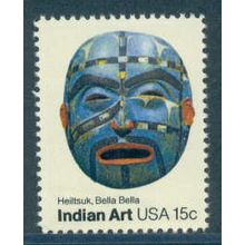 1834 15c Bella Bella Mask Fine MNH MA0792