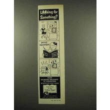 1956 Yellow Pages Ad - Looking for Something?