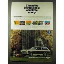 1973 Chevrolet Vega Wagon Ad - A Neat Little Woody