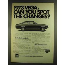 1973 Chevrolet Vega Ad - Can You Spot the Changes?