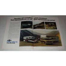 1973 Chevy Ad - Suburban, Blazer, Van, Pickup