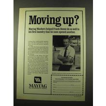 1975 Maytag Washers Ad - Moving Up?