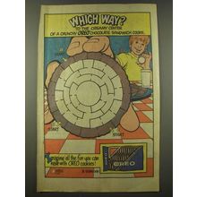 1986 Nabisco Oreo Cookies Ad - Which Way?