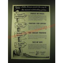 1947 Little, Brown and Company Ad - Again - Little, Brown points the way