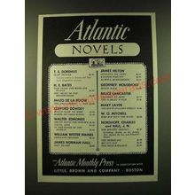 1947 Little, Brown and Company Ad - Atlantic Novels