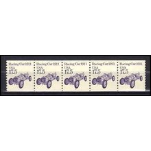 2262 17.5c Race Car Fine MNH Dry Gum PNC 1/5 X0985