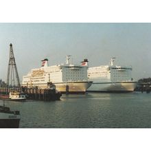 Olau Hollandia Britannia Ferry Postcard