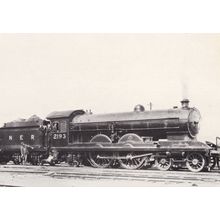 LNER 2193 4-4-2 Train Postcard