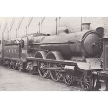 LNER 5267 Train Postcard