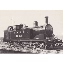 LNER 1693 Train & Driver Postcard