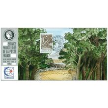133 Carte officielle Exhibition Singapore 1995 FDC Arbre Metier de la forêt Wood