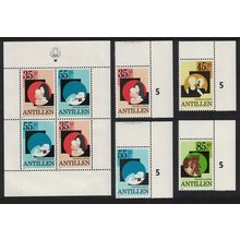 Neth. Antilles Child Welfare 4v+MS 1981 MNH SG#761-MS765