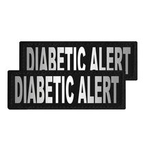 Removable Patches (2 Per Pack) - 2 x 6" DIABETIC ALERT