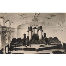 Durban Town Hall Amazing Interior South Africa Old RPC Postcard