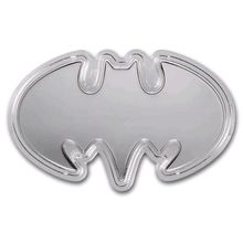 1 Oz Silver Collectible 2024 Samoa Batman Batarang Shaped Coin BU