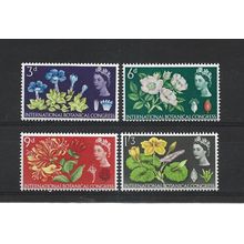 GB.Tenth International Botanical Congress,Edinburgh set of 4.Mounted Mint.Jl25b