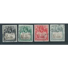 ascension island used range cv £100 vfu sg 10 sg10 sg11 sg12 sg13 11/2d is thin