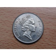 Fiji 1998 20 Cents Coin