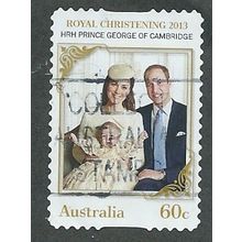 AUS 2014 60c (S/A) 'ROYAL CHRISTENING' FINE USED (EBID40-096)