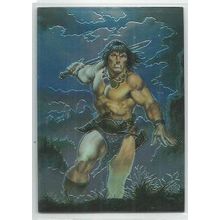 CONAN series 3 ' ALL CHROMIUM card # 2 (1996)