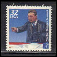 3182b 32c Theodore Roosevelt Fine MNH V2859