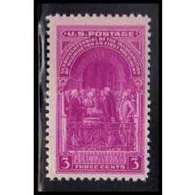 854 3c Washington Inauguration Fine MNH O6120