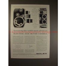 1959 Bolex B-8L Compumatic Movie Camera Ad - NICE!!