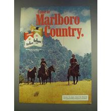 1977 Marlboro Cigarettes Ad - Marlboro Man