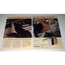 1986 Remington Hunting Clothes Ad - Hunt As Well