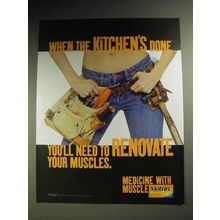 2004 Motrin Medicine Ad - Renovate Your Muscles