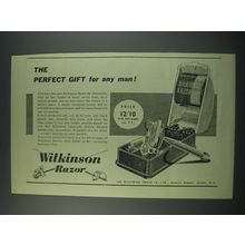 1949 Wilkinson Razor Ad - The perfect gift for any man