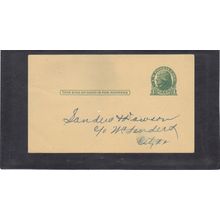 Used UX27 1c Thomas Jefferson CV03875