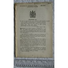 1920 Act of Parliament: Huddersfield tramways, street improvements, etc.
