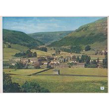 Muker & The Valley Of The Swale Yorkshire Swaledale Postcard