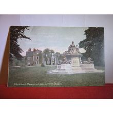 CHRISTCHURCH MANSION, IPSWICH, SUFFOLK used antique postcard 1909 pm =