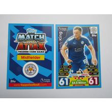 153. Andy King - Leicester City - Match Attax 2017/18 Football Card EF1