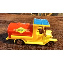 1:43 Scale Old Vintage Model T Sunoco Gas Tanker Truck Yellow & Red