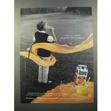 2000 Tropicana Grapefruit Juice Ad - Greens Jealous