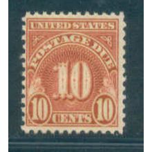 J84 10c Postage Due Barely Clears MNH Q3303
